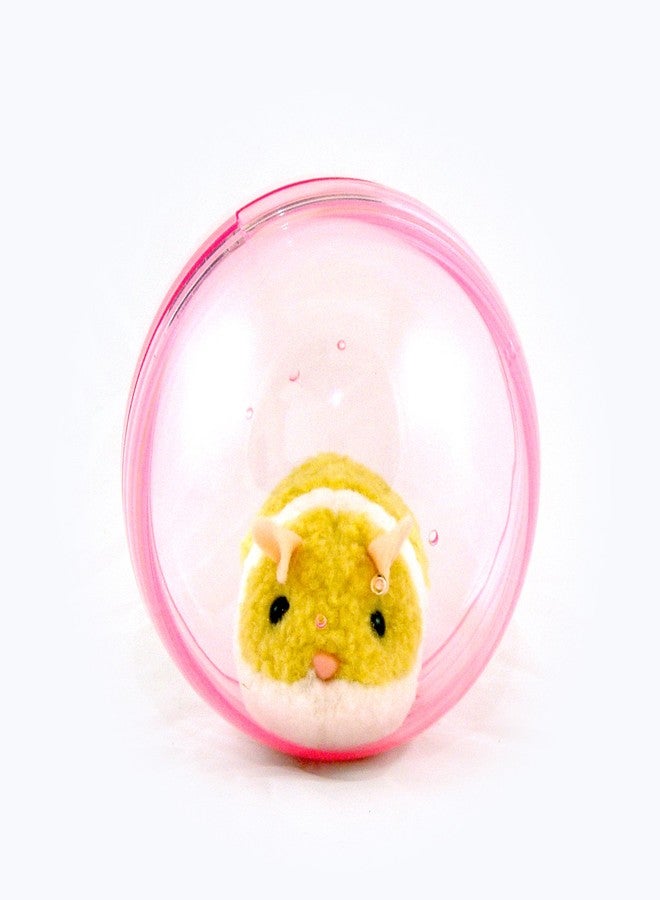 Tobar: Animigos Running Hamster - Brown & White - Cuddly Animated Plush Pet, Lifelike Running Action, Plastic Ball, Fun Interactive Toy, Kids Ages 3+ - Image 2