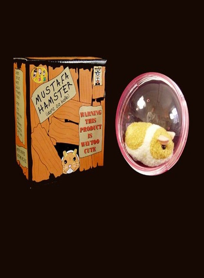 Tobar: Animigos Running Hamster - Brown & White - Cuddly Animated Plush Pet, Lifelike Running Action, Plastic Ball, Fun Interactive Toy, Kids Ages 3+ - Image 4