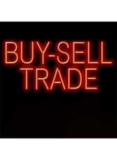 Buy Sell Trade Neon Light Company Business Orange LED