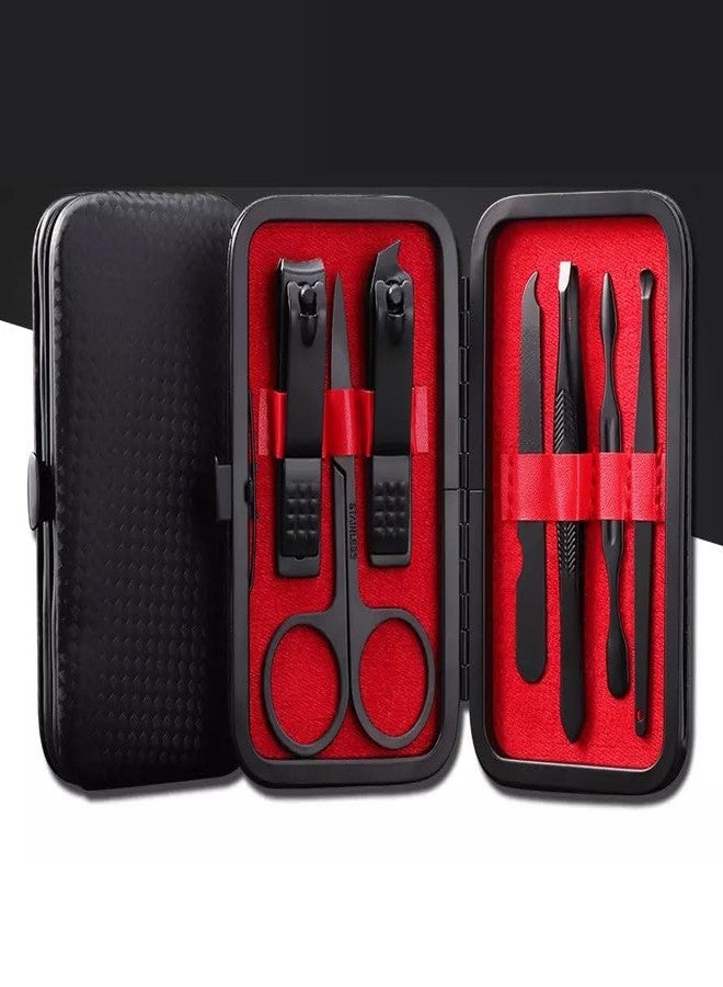 TUCKMER 7pc Manicure Set Stainless Steel:Ultimate Travel Essentials Nail Kit-Perfect Gifts for Everyone-Premium Nail Clippers for Men Manicure Kit for Women,Personal Care Products Gifts for Boyfriend - Image 3