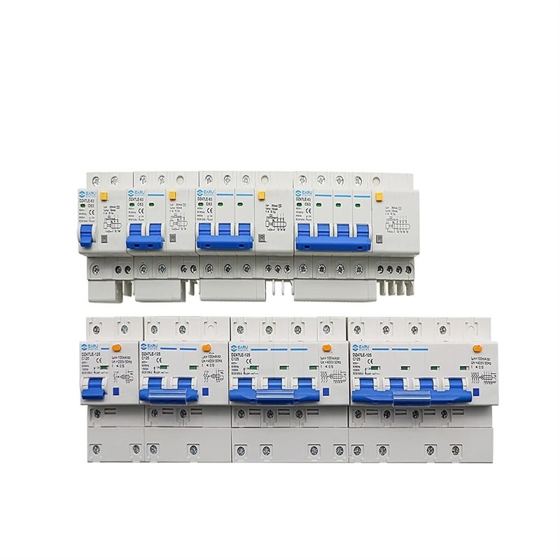 25A 2P RCBO Leakage Protector Circuit Breaker Overload Protection AC400V - Image 1