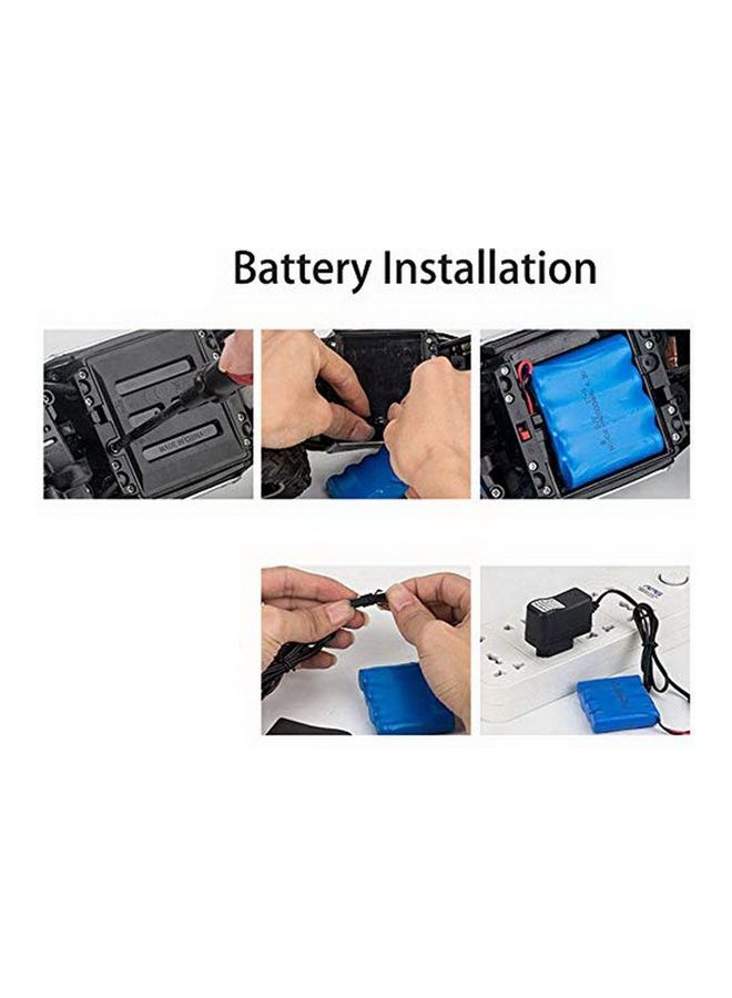 NIBEMINENT Rock Crawler 4WD Alloy Body With Remote Control Silver - Image 4