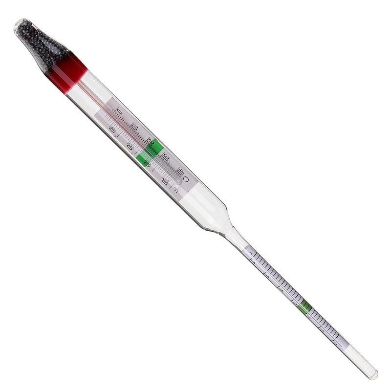 Baluue Aquarium Salinity Meter Kit with 100ml Plastic Graduated Cylinder, Sea Water Quality Tester and Fish Tank Hydrometer for Saltwater Marine Aquariums - Image 1