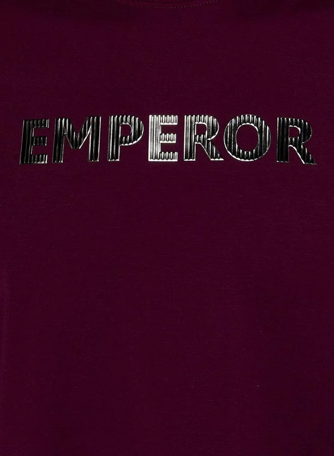 Emperor Emperor Regular Fit Crew Neck Short Sleeve T-shirt