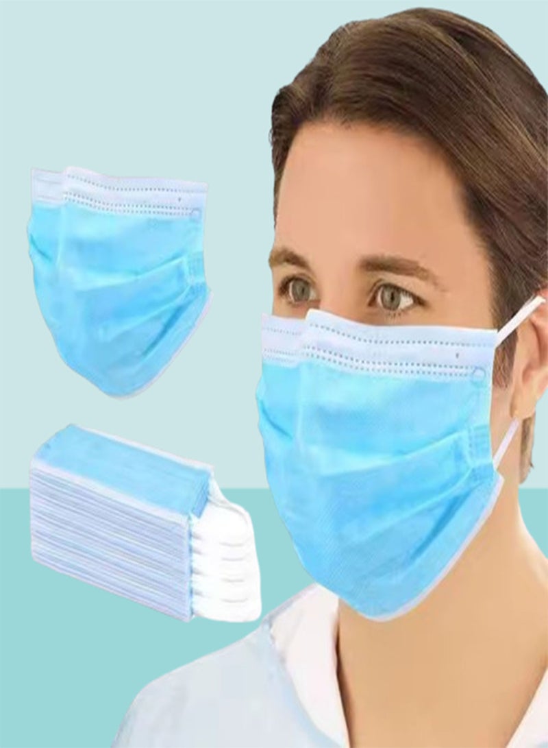 50 قطعة أقنعة للوجه يمكن التخلص منها