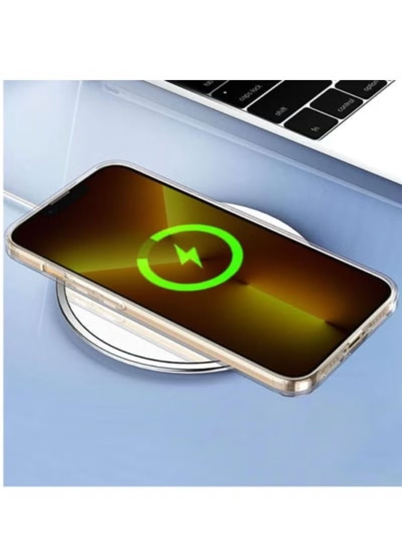 IPhone 14 Pro Max Case – Clear TPU, Anti-Yellowing, Slim & Lightweight, Scratch-Resistant with Camera & Screen Protection" - Image 4