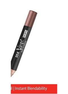 PUPA Milano Vamp! Ready To Shadow 004 Hot Copper Creamy Pigmented Powder Shadow Stick With Compact Pencil Applicator Blend Smudge And Shape With Ease Paraben Free Formula 0.04 Oz  - Image 4