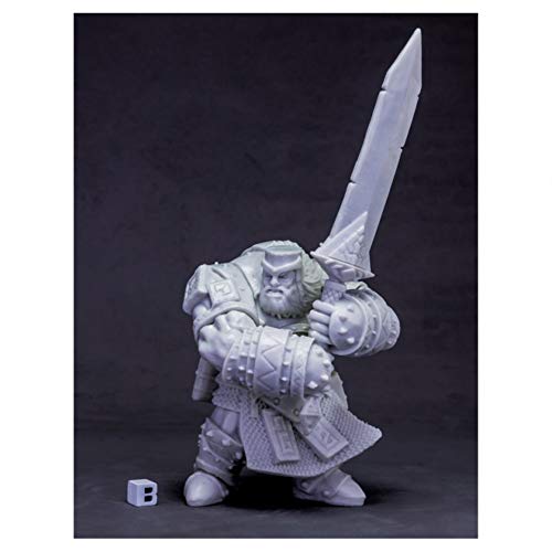 Reaper Miniatures Fire Giant Warrior Huge 77616 Bones Unpainted Plastic Mini - Image 1