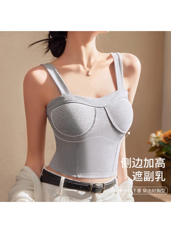 LANG SHA Cotton Sleeveless Undershirt, Wearable Camisole Top For Women - Image 5