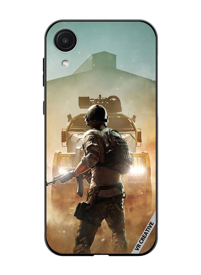 VR CREATIVE Protective Case Cover For Samsung Galaxy A03 Core Pubg Design Multicolour - Image 1