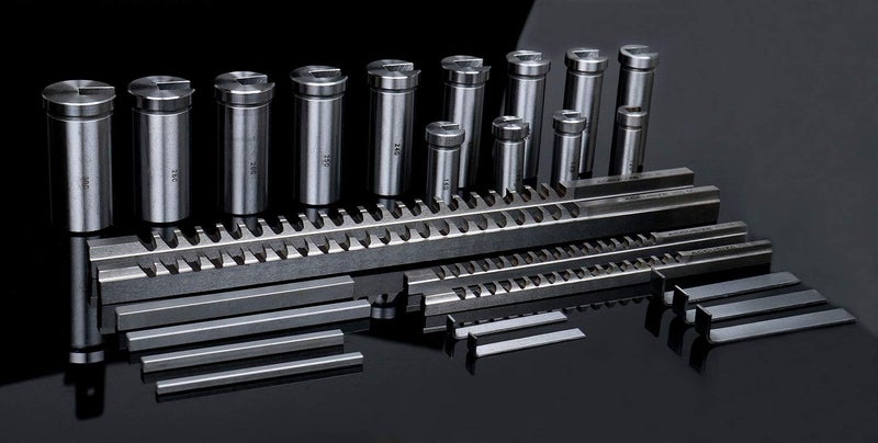 Accusize Industrial Tools No.70 Metric Hss Keyway Broach Set, 4 mm, 5 mm, 6 mm and 8 mm Keyway Size, Style B and C, 5100-0070 - Image 4