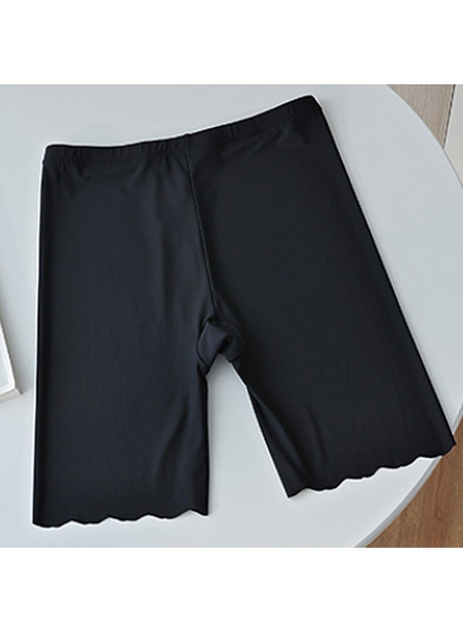 Top melon Women'S Safety Shorts, Seamless Anti-Peek Underwear, Tight Solid Color Shorts, Stretchy Breathable 3/4 Length Shorts - Image 5