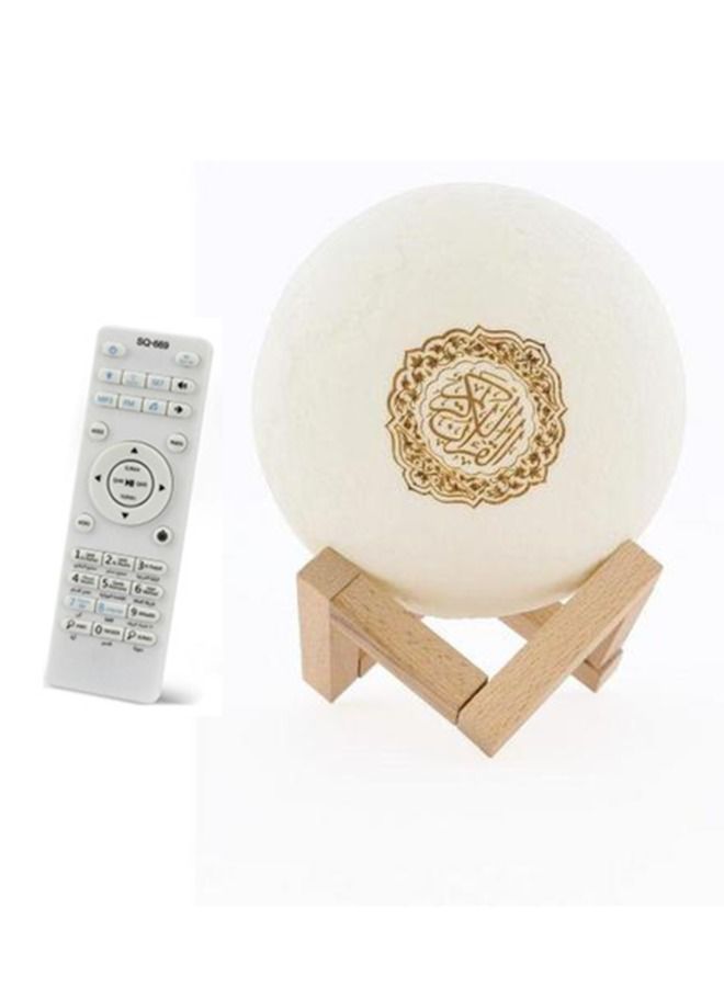 MOCOM Moon Quran Recitation Bluetooth Speaker with Remote - Image 1