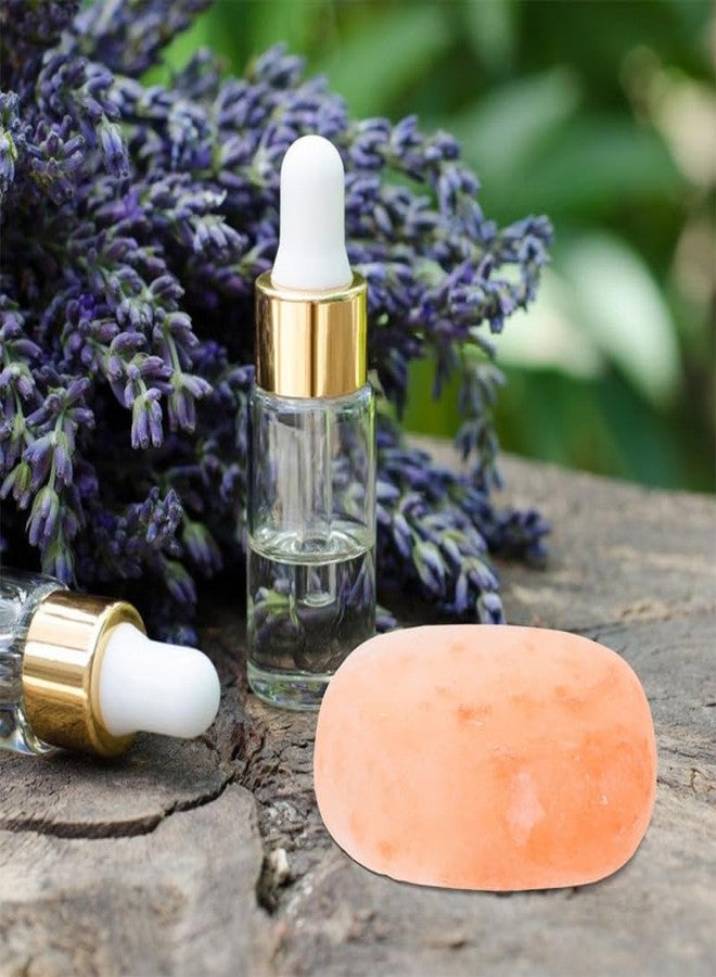 فيكاسكي قطعتان من أحجار التدليك المقشرة المصنوعة من ملح الصخور الطبيعي - صابون ملح معدني لغسول الجسم والعناية بالبشرة، شكل بيضاوي مسطح 2.6 بوصة عرض × 3.5 بوصة طول (عبوة من قطعتين) - Image 2