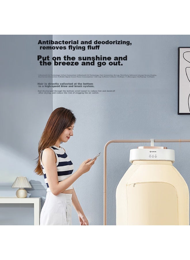 Airmate , Clothes Dryer, Home Use, Portable Folding Hanging, Baby Clothes Sterilizer, Dorm Small Air Dryer, Hg06-m9 - Image 4