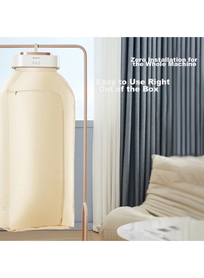Airmate , Clothes Dryer, Home Use, Portable Folding Hanging, Baby Clothes Sterilizer, Dorm Small Air Dryer, Hg06-m9 - Image 1