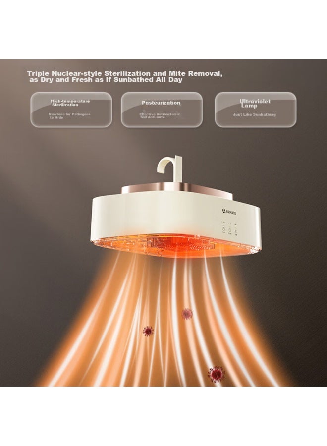 Airmate , Clothes Dryer, Home Use, Portable Folding Hanging, Baby Clothes Sterilizer, Dorm Small Air Dryer, Hg06-m9 - Image 5