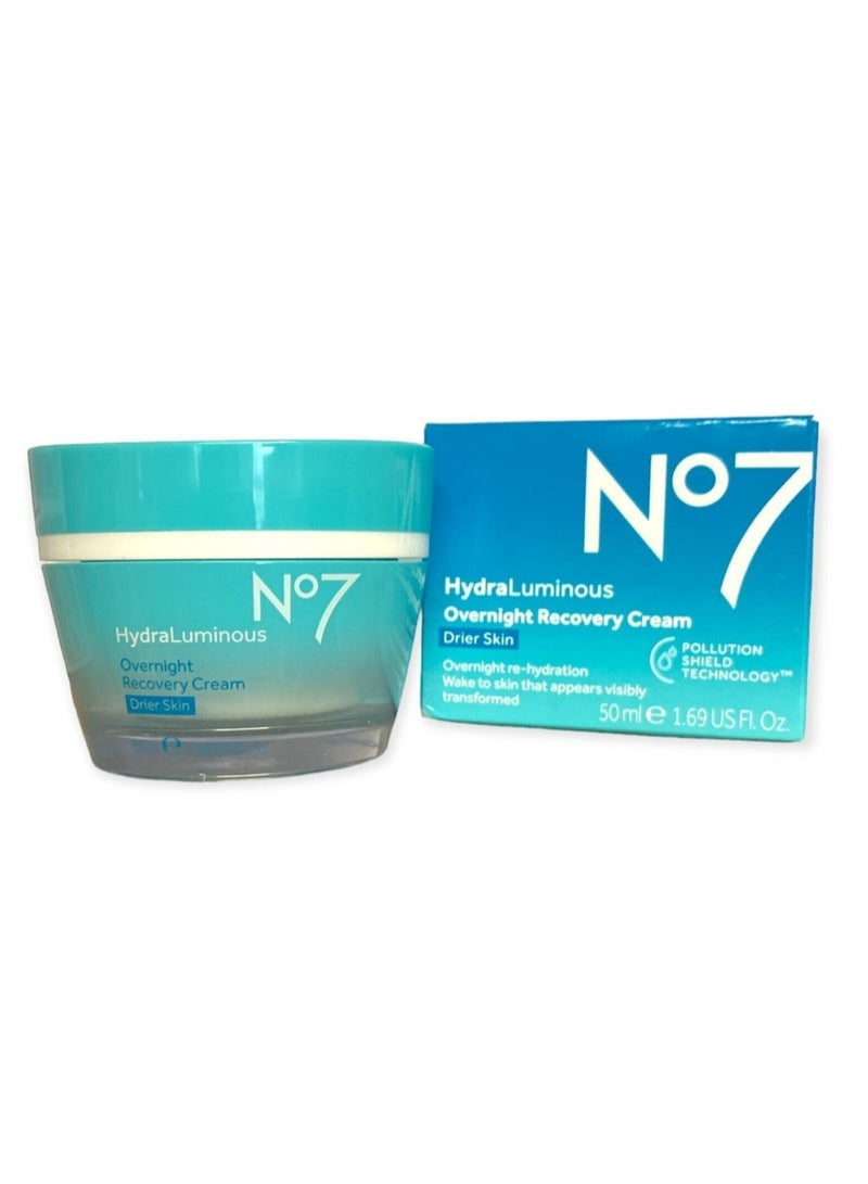 Boots No.7 كريم استعادة الرطوبة الليلية من نو 7 للبشرة الجافة - 50 مل - Image 3