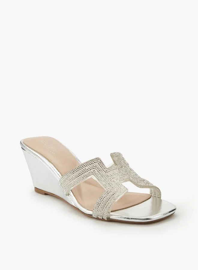 سيليست Women Embellished Wedge Heel Sandals Ramadan Collections