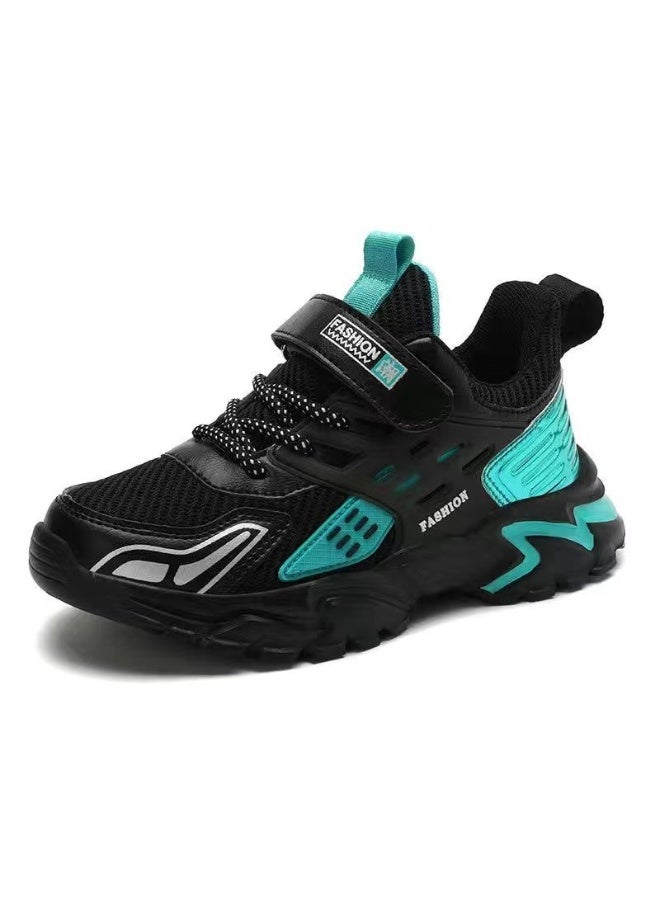 NIBEMINENT All Seasons Casual Sport Shoes for Children Boys Non-slip Kids School Fashion Running Sneaker Leather Tennis Footwear - Image 1