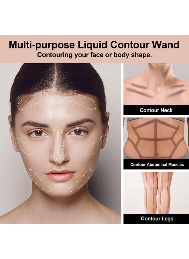 FV - FV Cool Toned Contour Stick, Long Lasting Liquid Contour Wand, Lightweight, Blendable & Natural Cream Contour for Face, Vegan & Cruelty-free, 04 Grey - Image 1