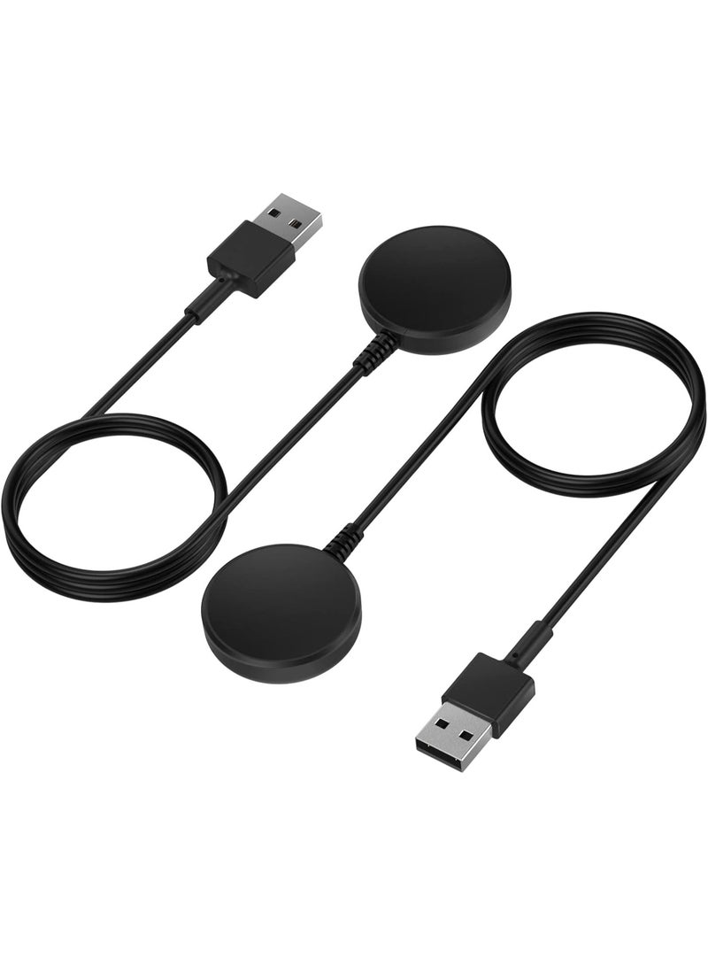 NOSKIN 2-Pack Charger Cable for Samsung Galaxy Watch 6/5/4/3/Active2/Active, 3.3ft Magnetic Fast Charging Cord - Image 1