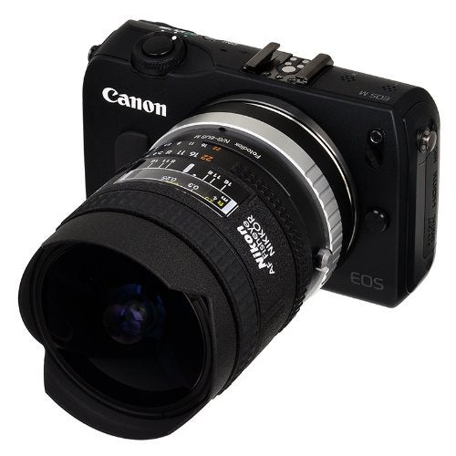 Fotodiox Lens Mount Adapter with Aperture Control, for Nikon G-Type, DX-Type Lens to Canon EOS M Mirrorless Cameras - Image 5