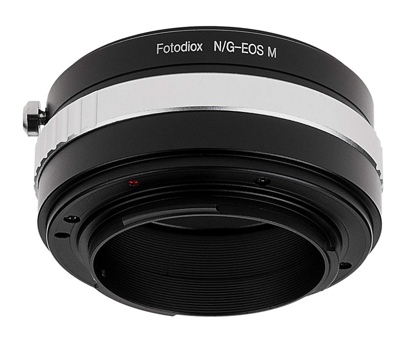 Fotodiox Lens Mount Adapter with Aperture Control, for Nikon G-Type, DX-Type Lens to Canon EOS M Mirrorless Cameras - Image 3