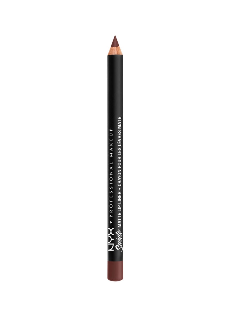 NYX PROFESSIONAL MAKEUP Suede Matte Lip Liner Combo - Cold Brew  - Image 2