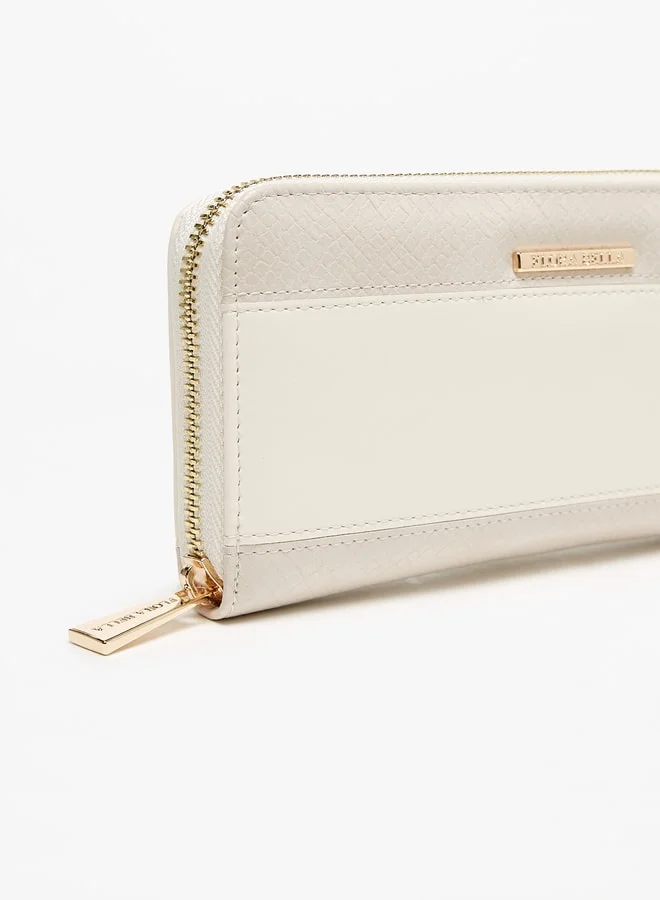 فلورا بيلا من شو إكسبرس Women's Cut And Sew Zip Around Wallet