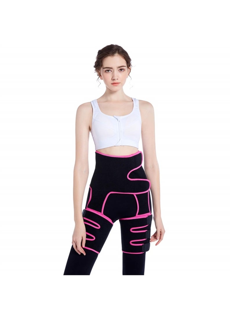 Generic High Waist Arm and Thigh Wast Trainer for Women, Sweat Band Waist Trimmer S/M Size  - Image 4