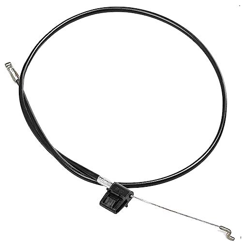ttmagic Universal Recliner Release Cable Replacement Part, Sofa Couch Recliner Pull Cable 37inch, 5mm Cable Barrel End S-Shaped Hook Exposed Cable (4.75 in Length) - Image 1