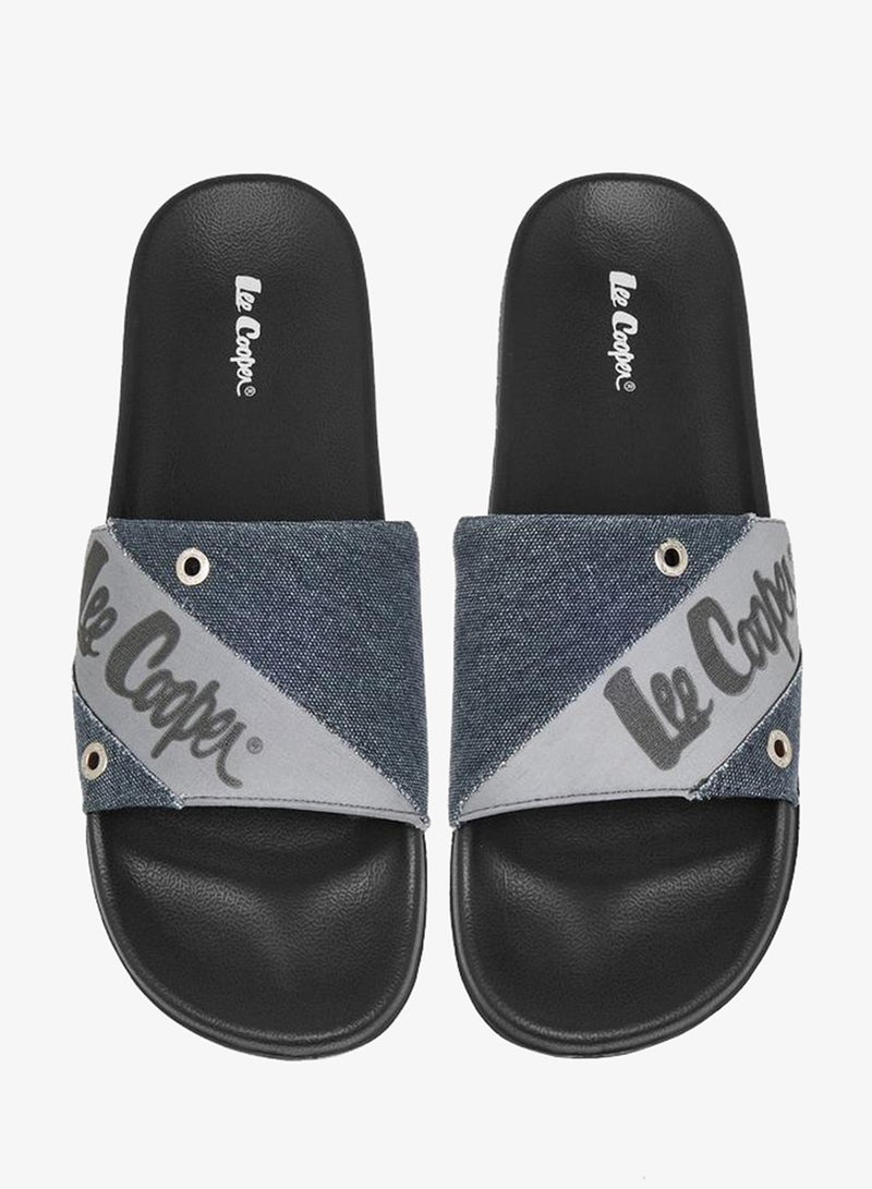 Lee Cooper Men Logo Detail Slides - Image 2