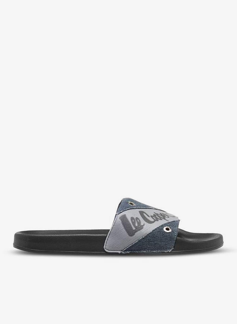 Lee Cooper Men Logo Detail Slides - Image 1