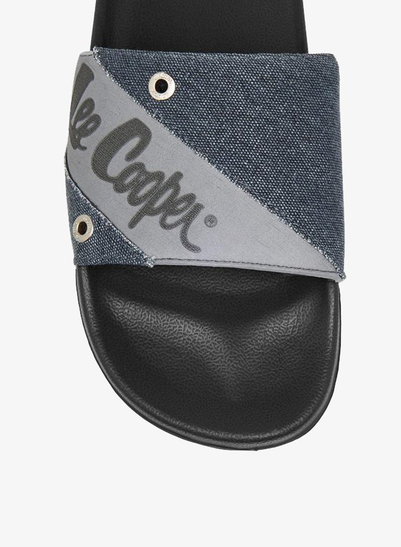 Lee Cooper Men Logo Detail Slides - Image 3