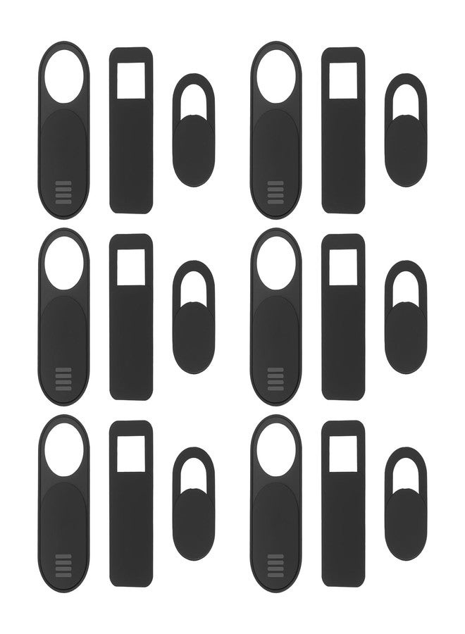 ECSiNG 18PCS Webcam Camera Cover Slider Webcam Cover Blocker for Laptop Camera Phone Tablet Desktop Computer Smart Phone Sliding Type Cover - Image 1