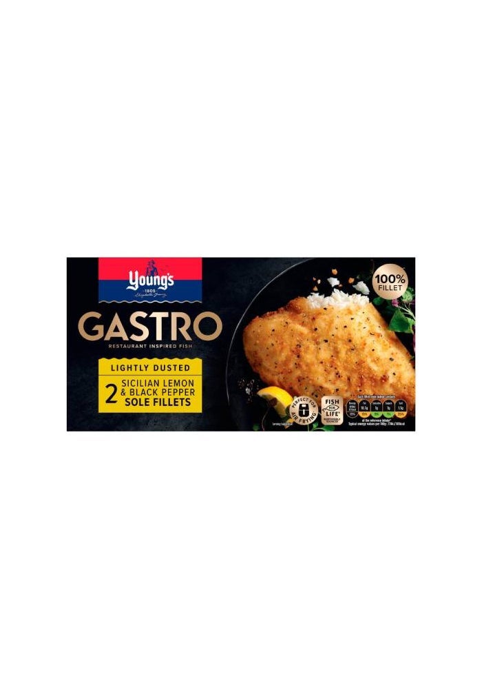 Sole Fillets, Sicilian Lemon - 280g, UK