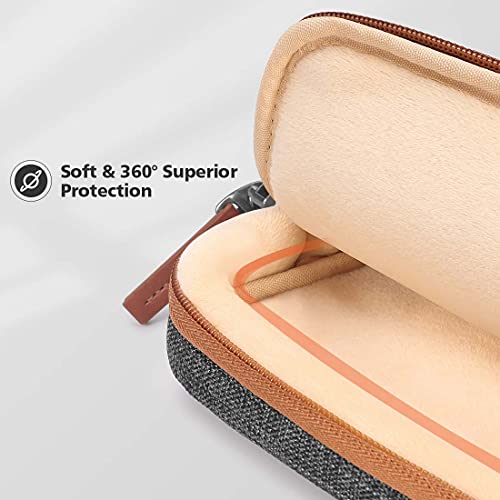 KIZUNA Laptop Bag Case 13.3 Inch Computer Shoulder Messenger Sleeve Briefcase For 13" MacBook Air/MacBook Pro 14 M2 Pro/M1 MAX/14 Lenovo ThinkPad X1 Carbon/IdeaPad Flex 5i /Huawei,Brown - Image 3