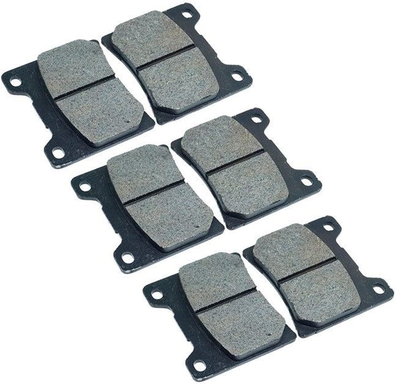 Wivplex Front Rear Brake Pads Set for Motorbikes