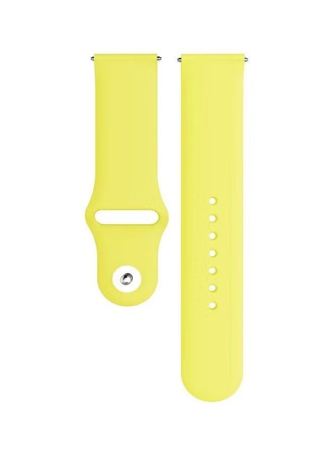 vesus Replacement Band For Samsung Galaxy Watch3 45mm Yellow