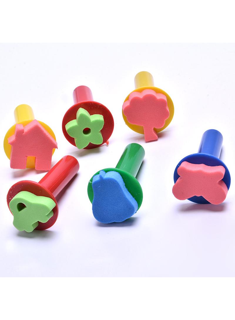 general 51-Piece Children's Painting Sponge Brush Set - Image 3