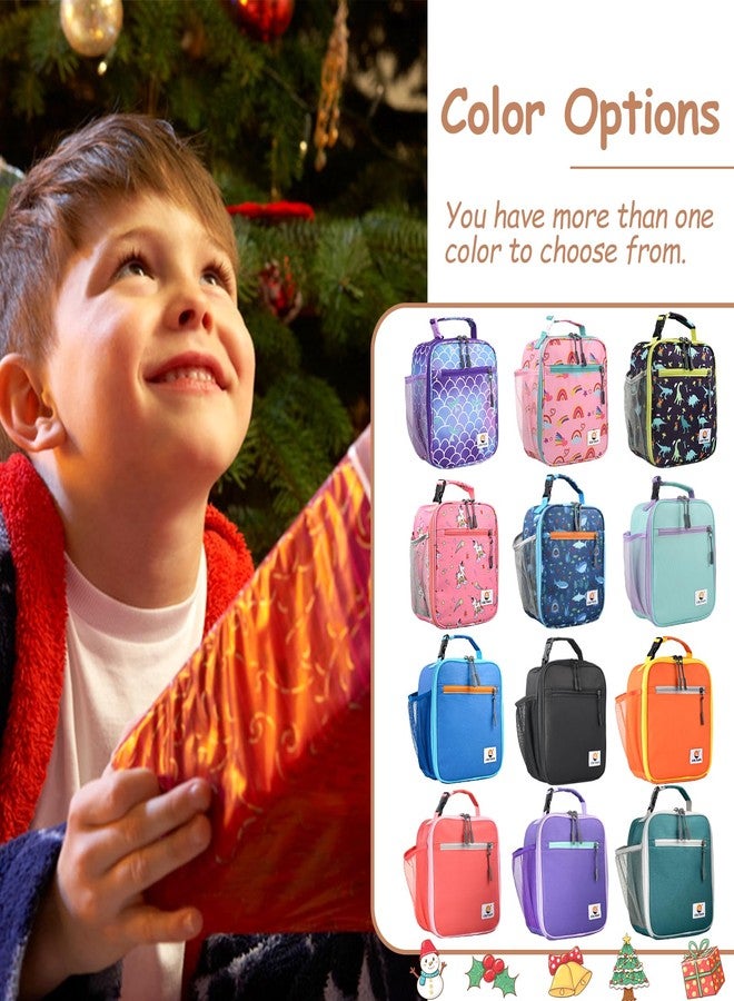 CaCTOUR Lunch Box Kids,Premium Insulated Lunch Bag for Girls Boys,Soft Bag Mini Cooler Back to School Thermal Reusable Lunch Bag for Work School Picnic （Brown Dino - Image 2