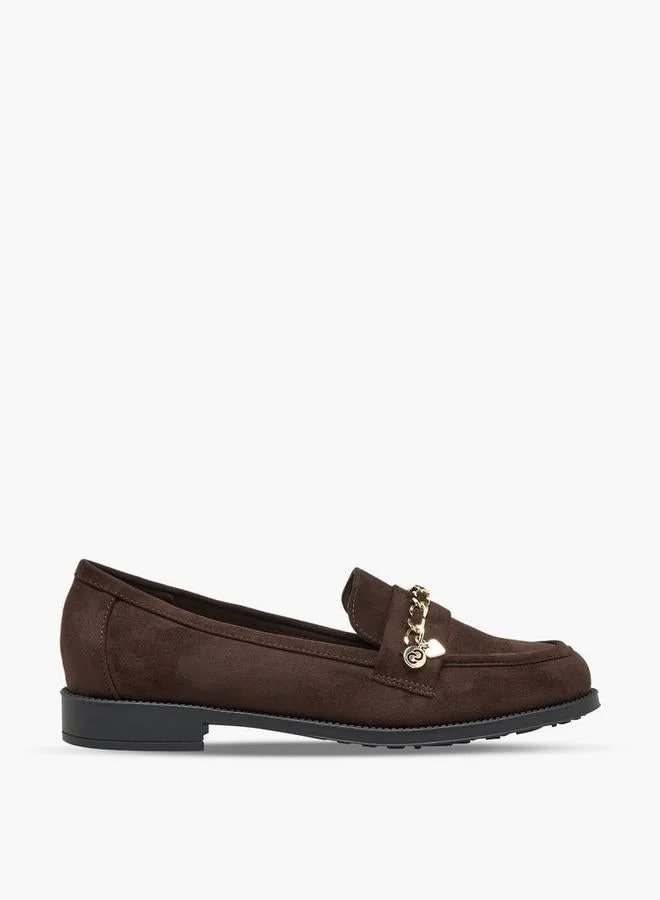 Celeste Women Metal Accent Loafers