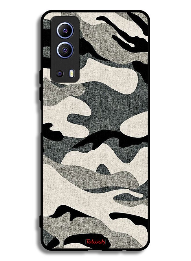 Tolwak Vivo iQOO Z3 5G Protective Case Cover Camouflage - Image 2