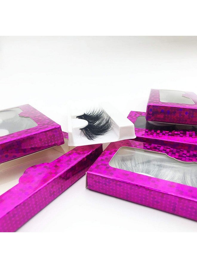 mikiwi Wholesale 25mm Mink Lashes Mikiwi E01-5, Real Mink EyeLashes, Thick HandMade Full Strip Lashes, Crueltyl Free Fluffy Lash, Dramatic Lashes for Halloween Party, 3D Mink Lashes Bulk Pack-5 - Image 3