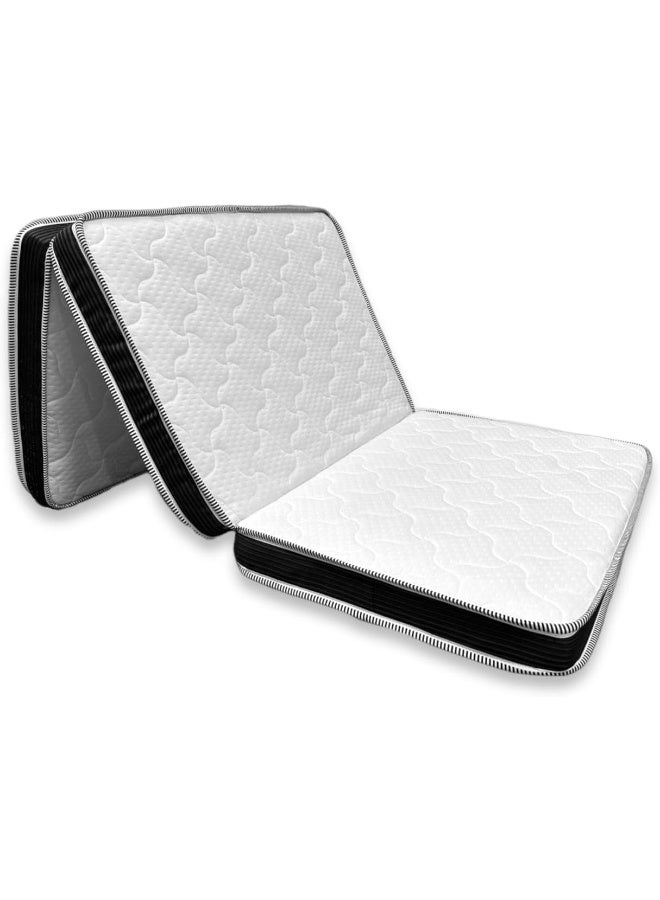 R2R FURNITURE Oxvia Tri Folding Mattress 12Cm Thick (100 X 200) With Special Memory Foam - Image 1