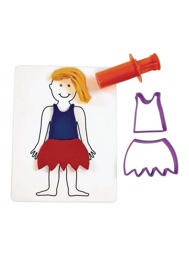 Colorations Colorations Dress-Me Play Set for Dough or Clay, 22 Pieces, Dough Fashion, Dough Hair, Create, Arts & Crafts, Screen-Free Fun (Item # DOHDRESS)  - Image 3