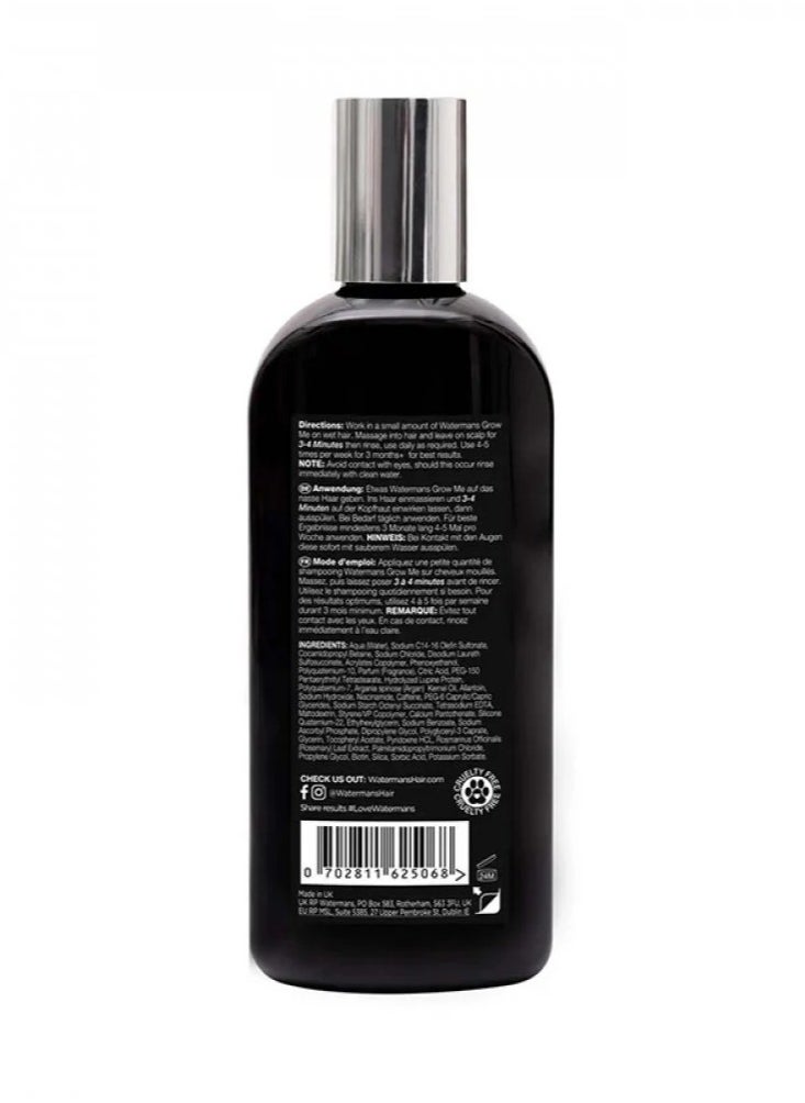 Watermans Grow Me Waterman's Grow Me Hair Growth Shampoo 250ml  - Image 2