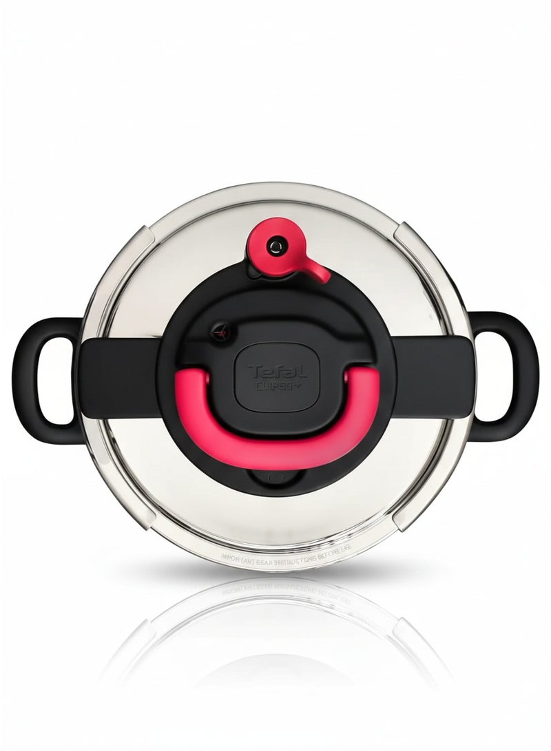 تيفال حلة ضغط تيفال كليبسو بلس - سعة 10 لتر - ستانلس ستيل - Image 2