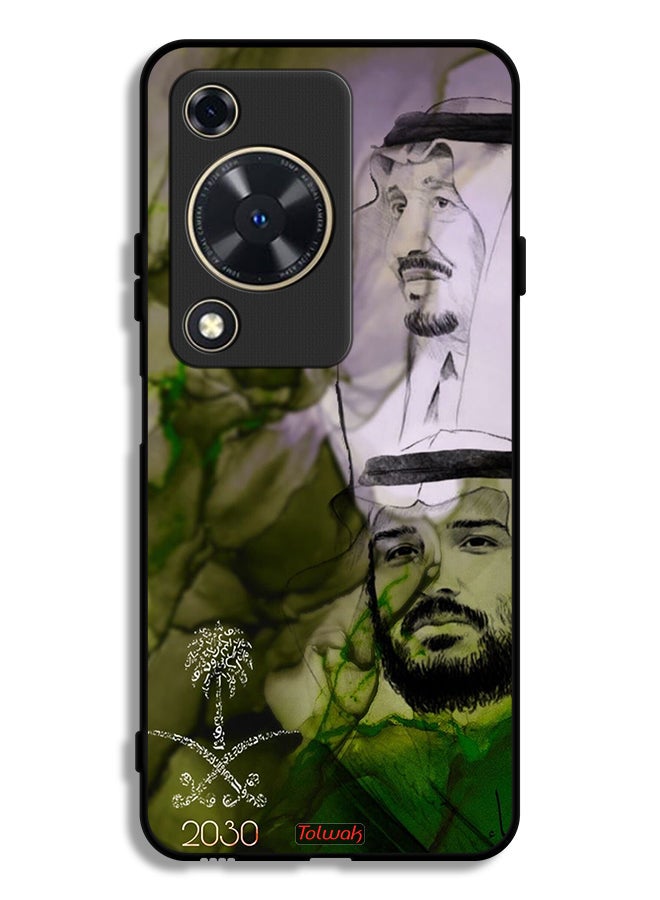 Tolwak Huawei Nova Y63 Protective Case Cover King Salman And Crown Prince Muhammad Art Poster